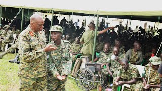 UPDF Celebrates First-Ever Dignified Retirement For Disabled Officers