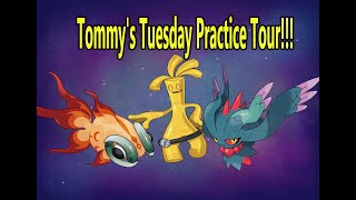 Competing in the Tommy Tuesday Tour!!!!