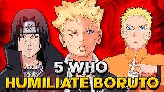 CHARACTERS WHO CAN DEFEAT BORUTO   CURRENTLY