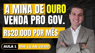 AULA 1 - A MINA DE OURO, VENDA PRO GOVERNO SEM TER ESTOQUE