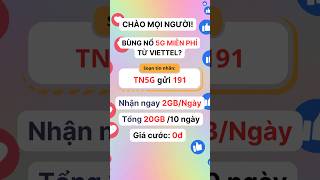 Gói TN5G miễn phí data #trend #thinhhanh #xuhuong #xuhuong #4gcunghue