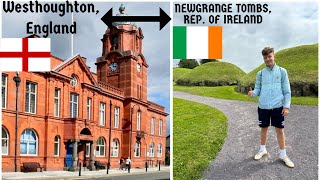 IRISH TOUR 2024 DAY 1 | BRU NA BOINNE, NEWGRANGE & NOWTH TOMBS, SLANE AND DUBLIN CITY !!!