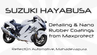 Detailing and Nano Protective Coatings on a Suzuki Hayabusa 2023.