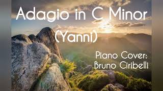 YANNI - "Adagio in C Minor"  - Piano Cover: Bruno Ciribelli