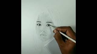 Cara Menggambar Wajah Dengan Pensil #shorts #short #shortsvideo #shortvideo