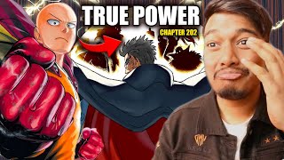 Finally Saitama sees Blast True Power🔥| One Punch Man Chapter 202 in Hindi