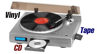 A turntable that also plays CDs & cassettes - Anders Nicholson 2655