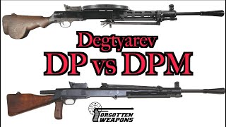 Degtyarev Upgrades: DP27 vs DPM