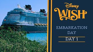 Our First Disney Cruise - Disney Wish - Feb. 2024 - Embarkation Day