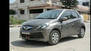 Honda Brio V MT 2012 Single Owner TN 39 BE 0353 DRIVEN KM 60000 SERVICE RECORD