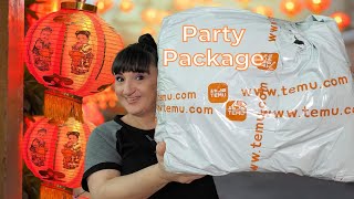 TEMU  Party Package | 1/15/23 | So Many Fun Items To Celebrate