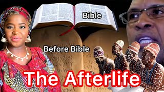 The Bible is nothing but a DISTILLATION of African Spiritual Practices. Let’s go back and see.