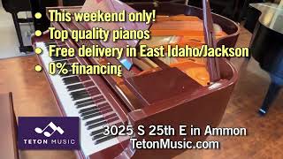 Mega Piano Sale | Grands, Uprights, Digitals | Teton Music