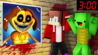 Why Mikey and JJ are hiding from Scary DogDay at 3:00 AM in Minecraft - Maizen