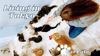 Weekend in Tokyo (#7) Cat Cafe VLOG