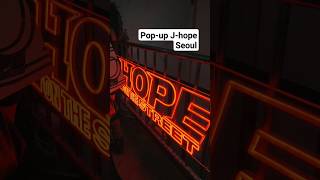 Pop-up shop, Seoul #jhope #danse #kpop #bts #army #shots