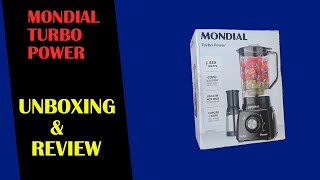 Unboxing e Review Liquidificador Turbo Power, Mondial, Preto, 550W, 220V - L-99 FB