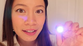 ASMR Cranial Nerve Examination Upclose Roleplay