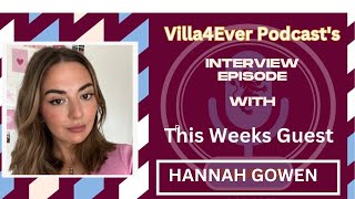 INTERVIEW WITH HANNAH GOWEN