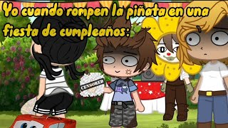 Yo cuando rompen la piñata en una fiesta de cumpleaños 😳💅