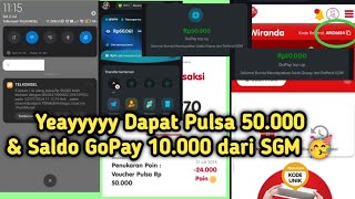 Cara Dapat Pulsa 50.000 & Gopay 10.000 dari SGM & Masih Banyak Hadiah Menarik Lainnya Loh Bunda