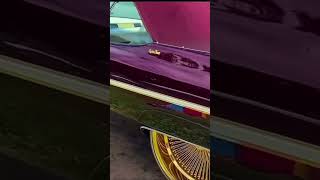 Cheese #clean #droptop #allgold #daytons #wetpaint #candy #automobile #oldschool #chevycaprice