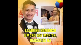 Lalaking namboso umano kay Marian, nagsalita na