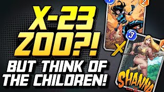 This deck SURPRISED me. X-23 Destroy ZOO?! insane MARVEL Snap