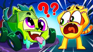 Baby Cars Zombies in the Dark! Baby Bus Turn Into Zombie! Scary Stories and Songs