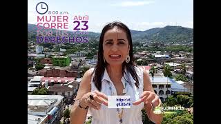 Invitación especial, este 23 de abril, Mujer Corre por tus Derechos. ¡Inscríbete ya!