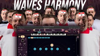 Real time Vocal Harmonies via Midi with Waves Harmony