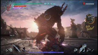 Devil May Cry 5 Dante VS Goliath HARD RANK SSS PC