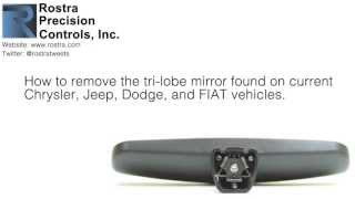 2013 Dodge Ram Tri-Lobe Mirror Removal