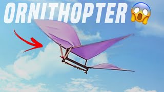 Cara Membuat Burung Ornithopter Terbang Tinggi!