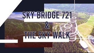 Sky Bridge 721 & The Sky Walk - Dolní Morava, Czech Republic - drone video 4K