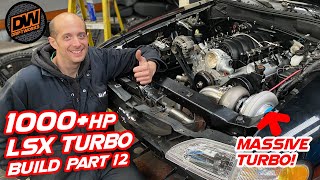 Jays 1000 hp LSX Turbo Mustang build part 12 - Massive progress!