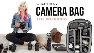 What's in my Camera Bag for Weddings + How I Pack for Wedding Days!