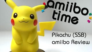 Amiibo Time #10: Pikachu (SSB Wave 1) Amiibo Review