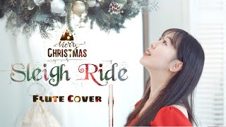 🎄기분이 UP되는 🎁 크리스마스 캐롤 | Sleigh Ride 🦌 Flute Carol Jenny Lee 플루트 이설