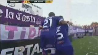 Copa Libertadores: Defensor Sporting 2-0 Deportivo Quito 14/02/2012 (Tomado de Fox Sports)