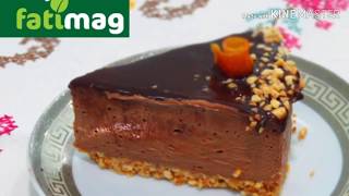 حلويات العيد 2020 بدون فرن حلوى باردة گاطو گلاصي بموس الشكلاطة Gâteau glacé au chocolat