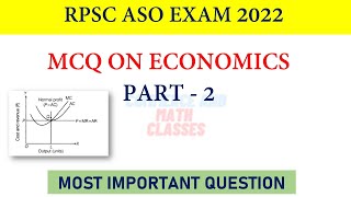 MCQ'S on Economics||PART-2||Statistics|| RPSC ASO