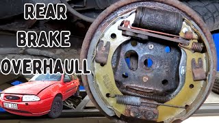 GUIDE, Not moved in YEARS! Complete brake overhaul Mk4 Fiesta