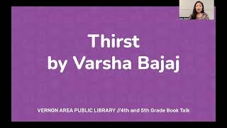 Thirst by Varsha Bajaj