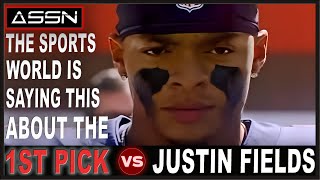 WHAT THE SPORTS WORLD IS SAYING ABOUT JUSTIN FIELDS & THE #1 PICK.  WITH AMAZING HIGHLIGHTS