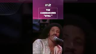 The Commodores Top 5 Songs #shorts