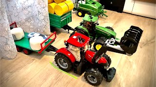 Bruder toys- John Deere vs Case