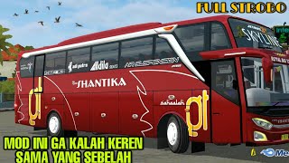 MOD BUSSID TERBARU JB3+ NON FACELIFT FULL STROBO DETAIL DAN KEREN