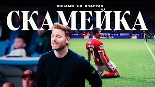 СКАМЕЙКА / Эмоции Абаскаля во время камбека «Спартака» в дерби с «Динамо»