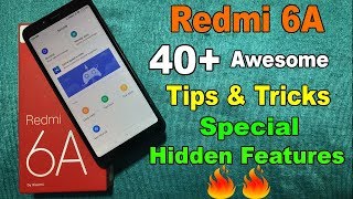 Redmi 6A Tips and Tricks | Top 40+ Special Hidden Features🔥😳🔥